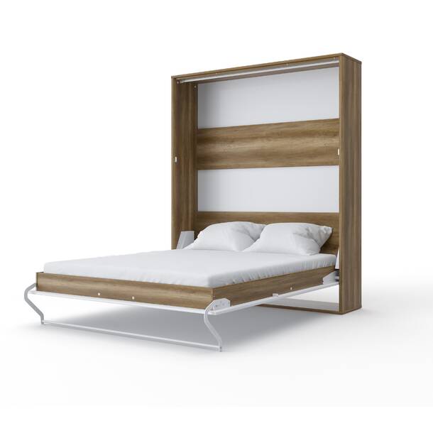 MaximaHouse Invento Queen Murphy Bed With Mattress | Wayfair